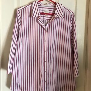 Chico’s no-iron tailored blouse/shirt